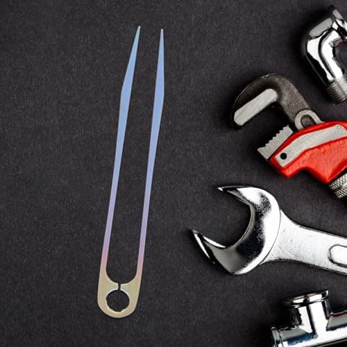 Titanium Tweezers Mini Tools Keychain Tweezers for Camping — view 5