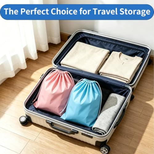 Shoe Bag Portable Multi-Purpose Storage Bag (Colourful, 12PCS) — view 5