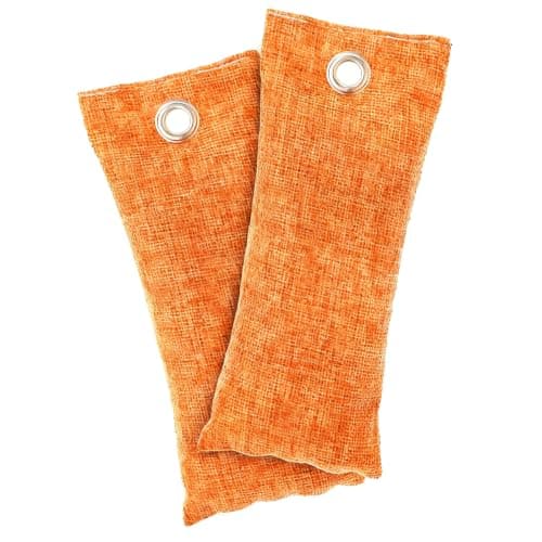 Zambuph Bamboo Charcoal Shoe Deodorizer Bag Moisture,75g,orange