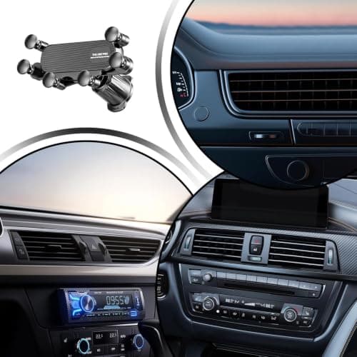 Air Vent Car Phone Holder Stable Silent Mount Stand — view 4