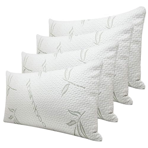 LSC Bamboo Memory Foam Pillow Neck Shoulder Support Hypoallergenic