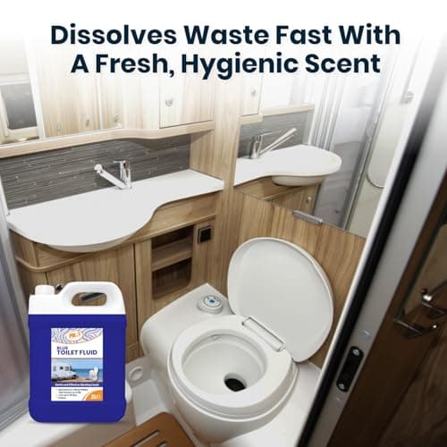 Filo Blue Toilet Fluid 2L – Eco friendly Waste Holding Tank Cleaner for Caravan, Motorhomes, Campervans - Odour Control - Chemical Liquid for Camping/Portable Toilets. — view 4