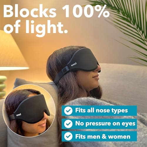 Eye Mask for Sleeping for Men & Women by unel — view 2