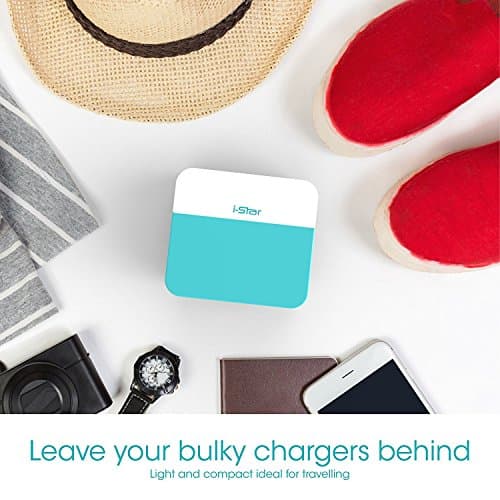 USB Charging Station Charger Hub - 5 Port Multi Port USB Charger With Intelligent Smart Charge For Apple iPhone, iPad, iPad Air, iPad Mini, iPad Pro, Samsung Galaxy, HuaWei, Nexus, LG and More — view 4