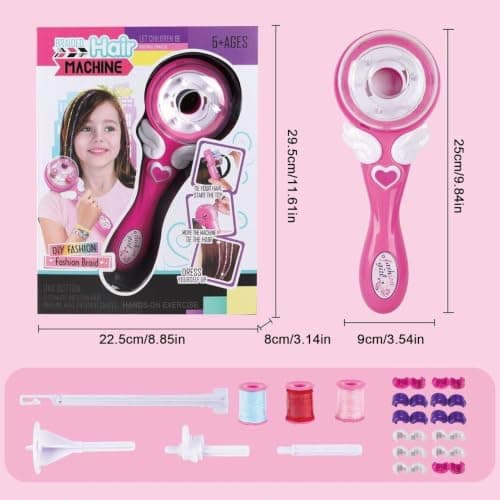 Electric Braiding Machine Multifunctional Easy Automatic Styling Kit — view 5