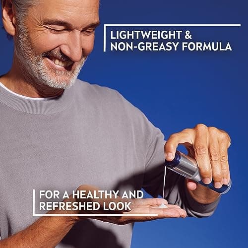 NIVEA MEN Anti-Age Hyaluron Face Moisturising Gel (50ml), Men's Moisturiser with Hyaluronic Acid and Pro-Retinol, Visibly Reduces Deep Wrinkles, Hydrates, and Firms Skin — view 4