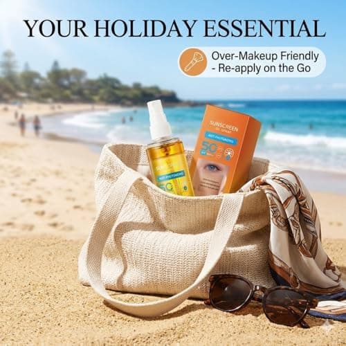 SPF 50+ PA++++ Sunscreen Oil Spray for Face & Body, 100ml — view 6