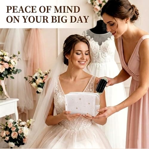 FUNWOOD Wedding Emergency Kit (Contains Alcohol & Wet Wipes), 70-in-1 Bridal Survival Pack, white, Bridal,bride to Be, Bridesmaid — view 4