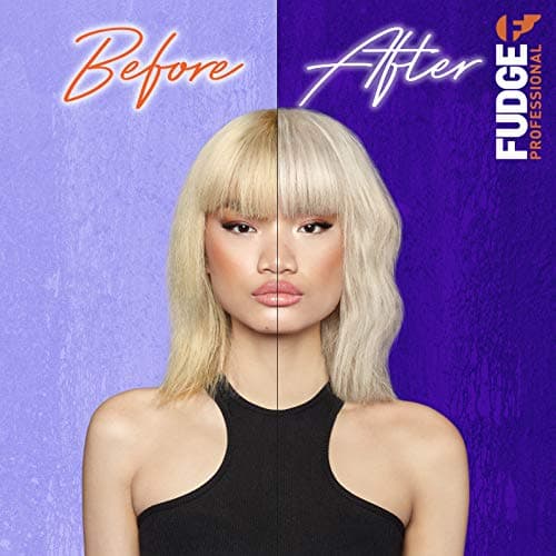 Fudge Professional Purple Toning Shampoo, Travel Size, Clean Blonde Damage Rewind Shampoo, For Blonde Hair, 50 ml — view 3