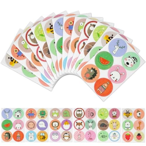 AOOWU Mosquito Repellent Patches for Kids and Adults, 216Pcs Mosquito Repellent Sticker, Natural Plant Repellent Patches, Insect Repellent Patches to Repel Bugs, 1728 Hours Protection, Skin Safety