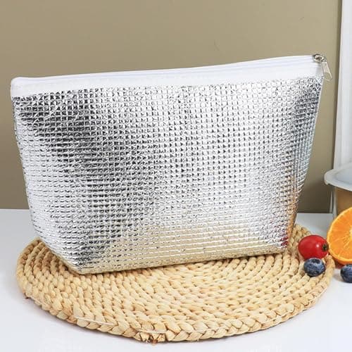 Hiemible Cooler Bags Insulated for Travel | Travel Cooler Bag - Portable Cold Proof Tote Reusable for Grocery Shopping Work Picnic Camping Outdoor — view 2