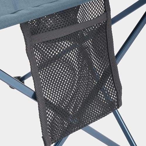 OEX Ultralite Table with Anodised Aluminium Frame, Ultra Lightweight, Durable, Portable, Compact Pack Size, Built in Cup Holders, Ideal for Camping, Festivals & Outdoor Events, Carry Bag, Blue — view 4