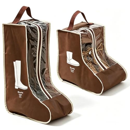 2 Set Boot Storage Bag for Travel and Daily Use