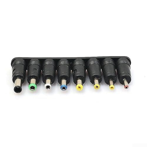 8-Pack Laptop Power Connector Tips Set for Notebook AC DC Adapter — view 2