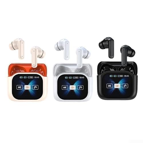 for mini Wireless Earbuds Pocket Size Black White Orange for(black) — view 5