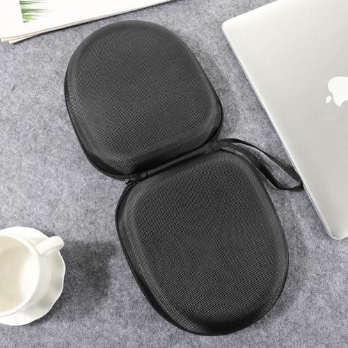 Over Ear Headphones Case, Hard Shell Storage Case Earphones Protective Case Travel Bag Protective Carry Bag — view 5