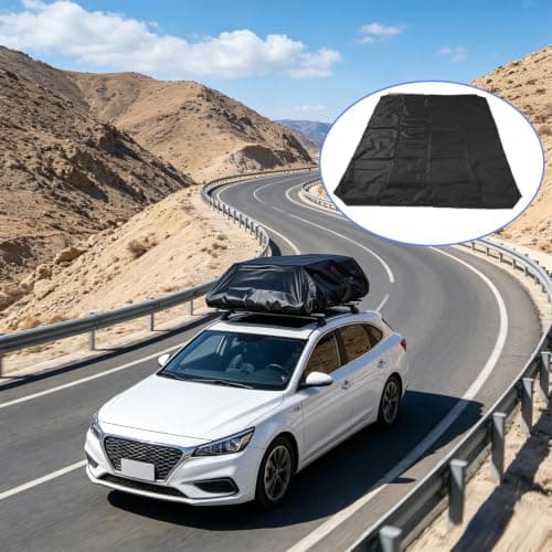 Icetop Roof Box Cover, 1.6m x 1.45m Heavy-Duty Universal Fit for Car Top — view 6