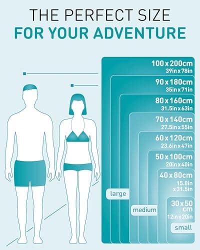 Fit-Flip Microfibre Towel - Compact, Ultra lightweight & Quick dry — view 4