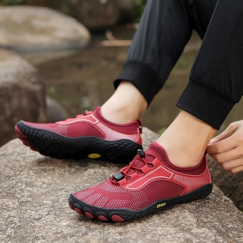 Mens Barefoot Water Shoes Breathable Walking Trainers Diving Swimming Shoes — view 2
