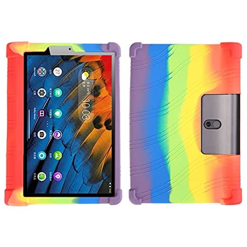 ORANXIN Case for Lenovo Yoga Smart Tab/Yoga Tab 5 - Silicone Soft Pouch Shockproof Rubber Shell Protective Cover for Lenovo Yoga Smart Tab/Yoga Tab 5 YT-X705F 10.1 inch 2019 Tablet — view 3