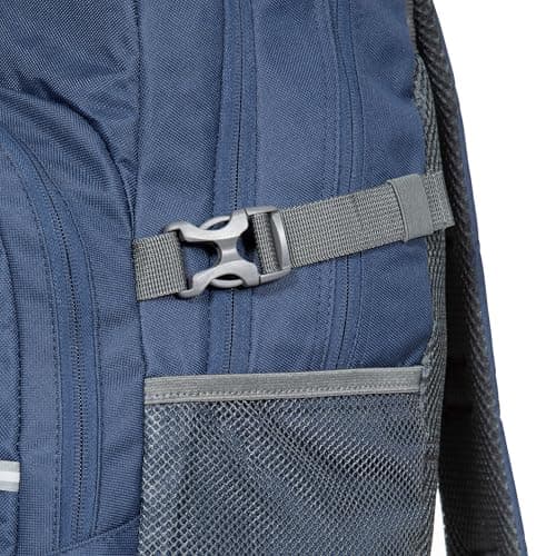 Trespass Mens Backpack Albus - Perfect Rucksack for School Hiking Camping or Work, 30 Litre with Padded Straps, Multi Function With Internal Pockets — view 6