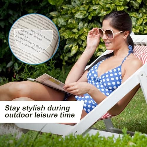 SKYWAY Stick on Bifocal Lens, Convert Sunglasses, Ski Goggles, or Cycling Glasses into Magnified Readers, Bifocal Sunglasses, Reusable Lenses (1 pair) 2.5 Diopter — view 4