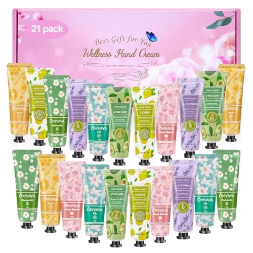 Hand Cream Set, 21 Pack Hand Creams Women's Gift Set, Mini Hand Cream Pack