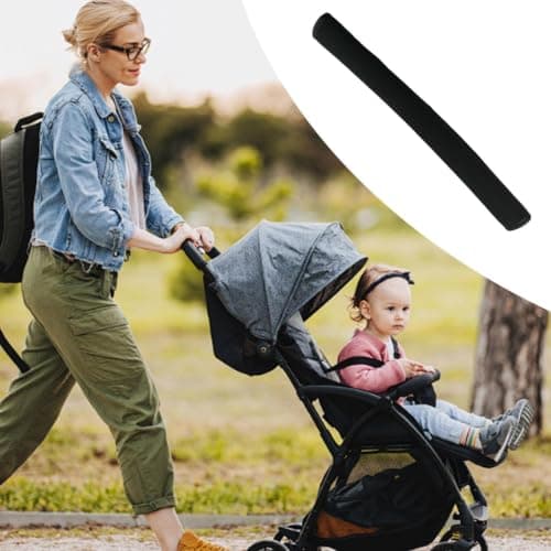Stroller Handle Protector,Universal Pushchair Grip Cover,Anti Slip Comfort — view 3
