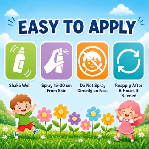 Kids Mosquito & Insect Repellent Spray 100ml — view 5