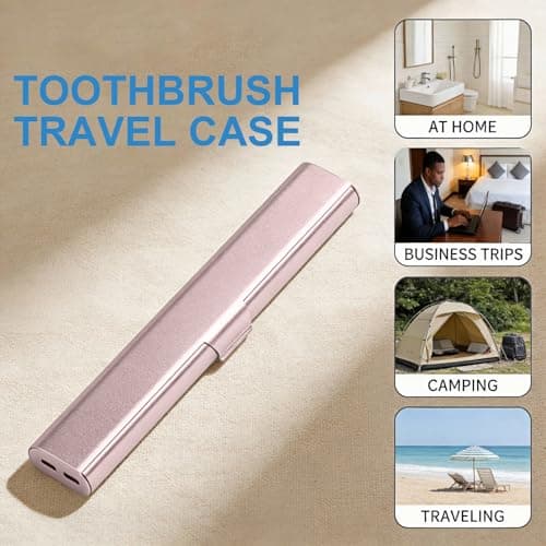 TRKRVAK Aluminum Toothbrush Travel Case — view 6