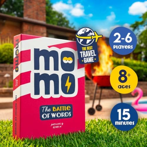 ATM Gaming Momo | Card Game for Family and Friends | Funny Word Game for 2-8 players | Ages 8+ | Perfect for Adults and Kids | 15 Minutes Playing Time | Ideal Travel Game — view 2