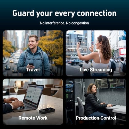 GL.iNet GL-E5800 EU Mudi 7 5G Tri-band Wi-Fi 7 Travel Router with eSIM — view 6