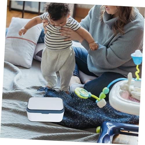 Tissue Box Large Capacity Plastic Refillable Wipes Dispenser Box — view 5