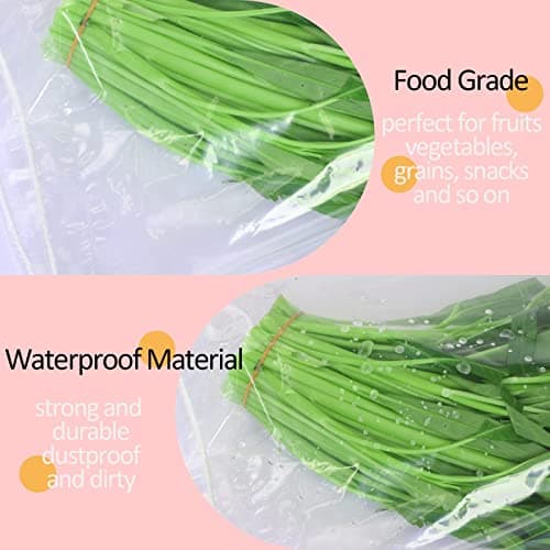 Belinlen 50 Pcs Transparent Shoe Bags for Travel 12x18 Inch / 30x45 cm — view 4