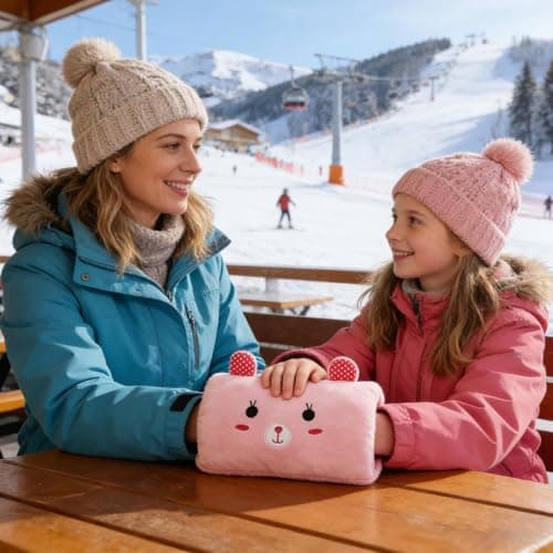 gjzje Kids Cartoon Hand Pillow Hand Warmer Rest Weak Arm Pillow for Sleeping, Soft Animal Doll Plush Muffs Nap Winter Hugging Cushion for Kids Classroom Travel Napping School Home Cold Weather — view 5