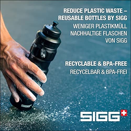 Sigg WMB Sports Touch Water Bottle (0.75 L), Pollutant-Free and Leak-Proof Metal Bottle, Lightweight Aluminium Bottle for Sports — view 4