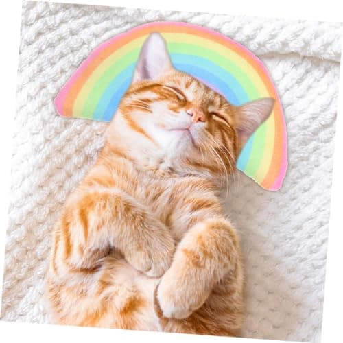 BESPORTBLE 6 Pack U Shaped Catnip Pillow Toys for Indoor Cats, Polyester and Pp Cotton Cat Pillows with Neck Support, Washable Comfort for Sleeping Areas — view 6