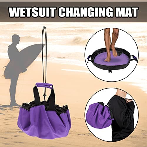 Wetsuit Changing Mat, Durable Waterproof Outdoor Changing Bag for Beach — view 3