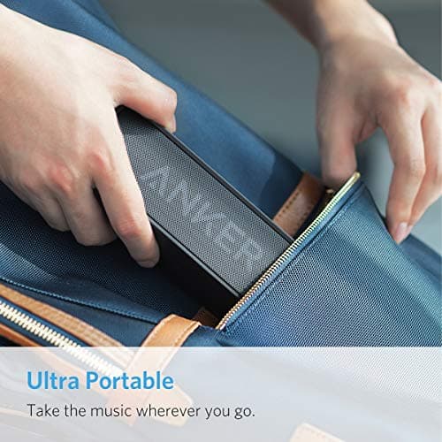 Anker Soundcore Bluetooth Speaker Upgraded Version with 24H Playtime, IPX5 Waterproof, Stereo Sound, 66ft Bluetooth Range, Built-In Mic, Portable Wireless Speaker for iPhone Samsung — view 6