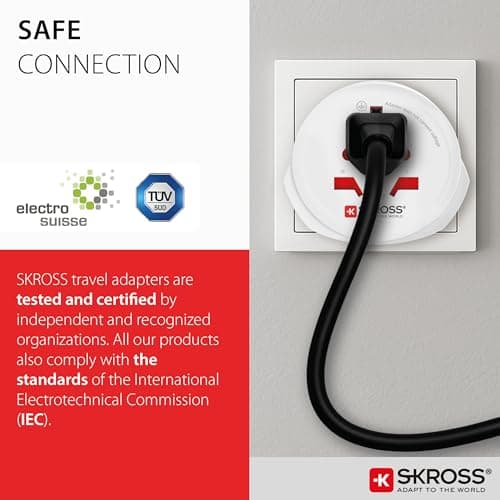 SKROSS World to Europe Country Travel Adapter 2-Pack — view 6