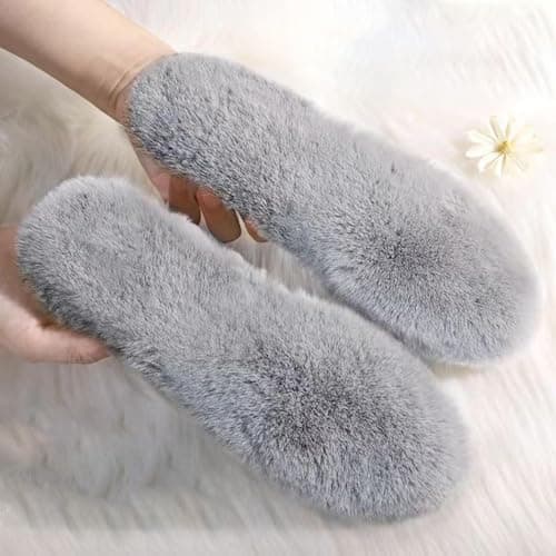 Slipper Footwear Pads - 38-41cm Cuttable Range, Heavy Damping Wools, Extra Fleece Orthoses | North Pole Expedition Trekking Hunting Climbing Travel Skating Backpacking Hiking Daily — view 4