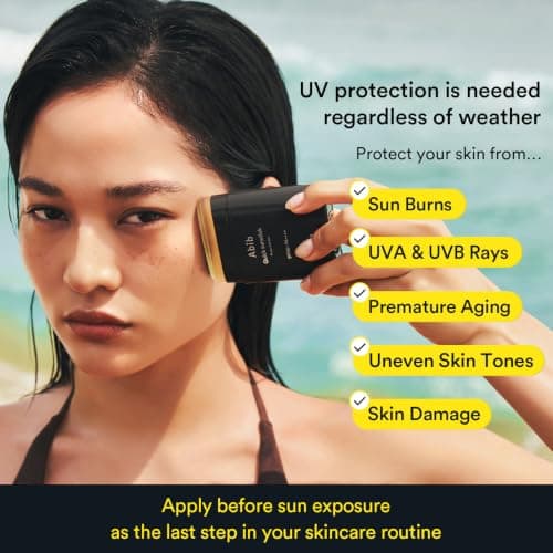 Abib Quick Sunstick Protection Bar SPF50+ 0.77 oz / 22 g (Glowing) | Korean Suncreen Stick Suncare, No Whitecast, Protector Solar Barra, Centella Asiatica Extract, Aloe Extract — view 2