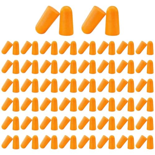 VBSYUYQ 50 Pairs Soft Foam Ear Plugs for Sleep Travel Noise Reduction