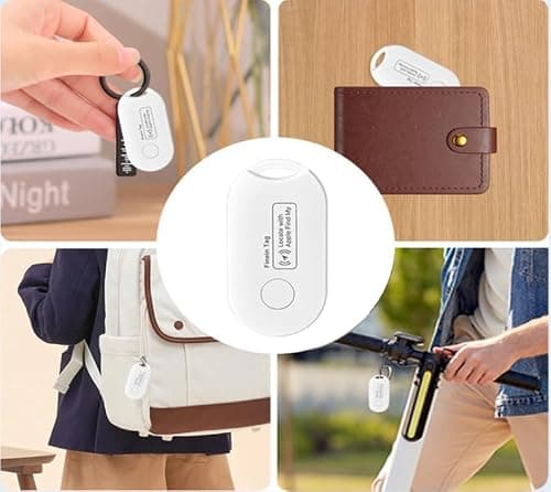 Finein Tag Smart Tracker - Worldwide Location Tracker Compatible with Apple Find My Network. For Keys, Wallets, Luggage, Cars & Pets. AirTag Alternative — view 2