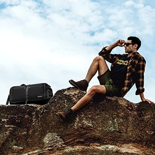 Gonex Foldable Travel Duffle Bag, 60L Lightweight with Shoe Compartment — view 6