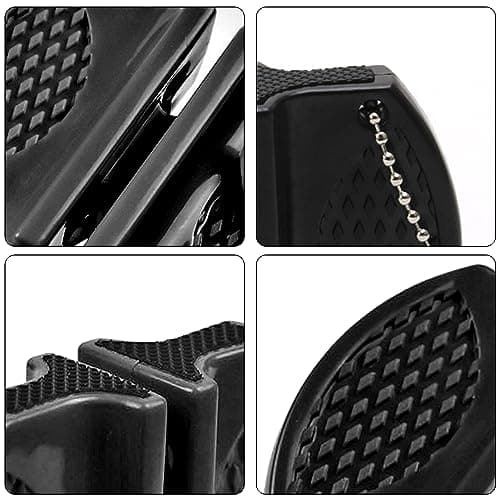 Luckious Compact Kitchen Knife Sharpener, Handy Dual-Sided Tool for Sharpening Knives at Home, Camping, Travel, or Outdoor BBQ — view 3