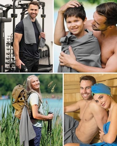 Fit-Flip Microfibre Towel - Compact, Ultra lightweight & Quick dry — view 5