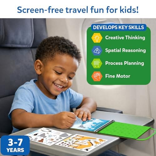 Skillmatics Peelies – Animals, Reusable Stickers, Travel Toy, Gift for Kids — view 5