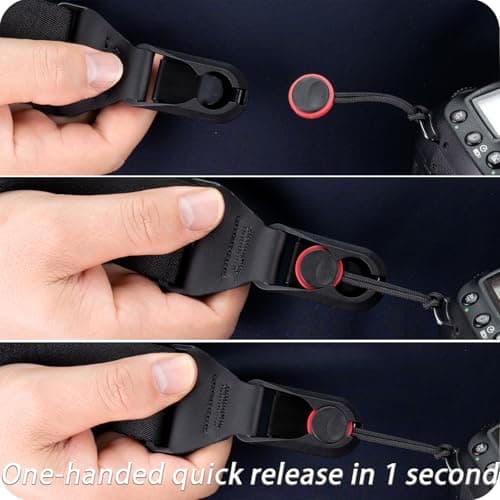 VKO Camera Neck Strap Quick Release Wide Shoulder Straps — view 5