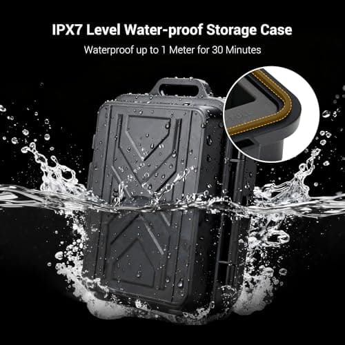 NP-FZ100 NP-W235 Portable Camera Battery Memory Card Storage Case — view 5